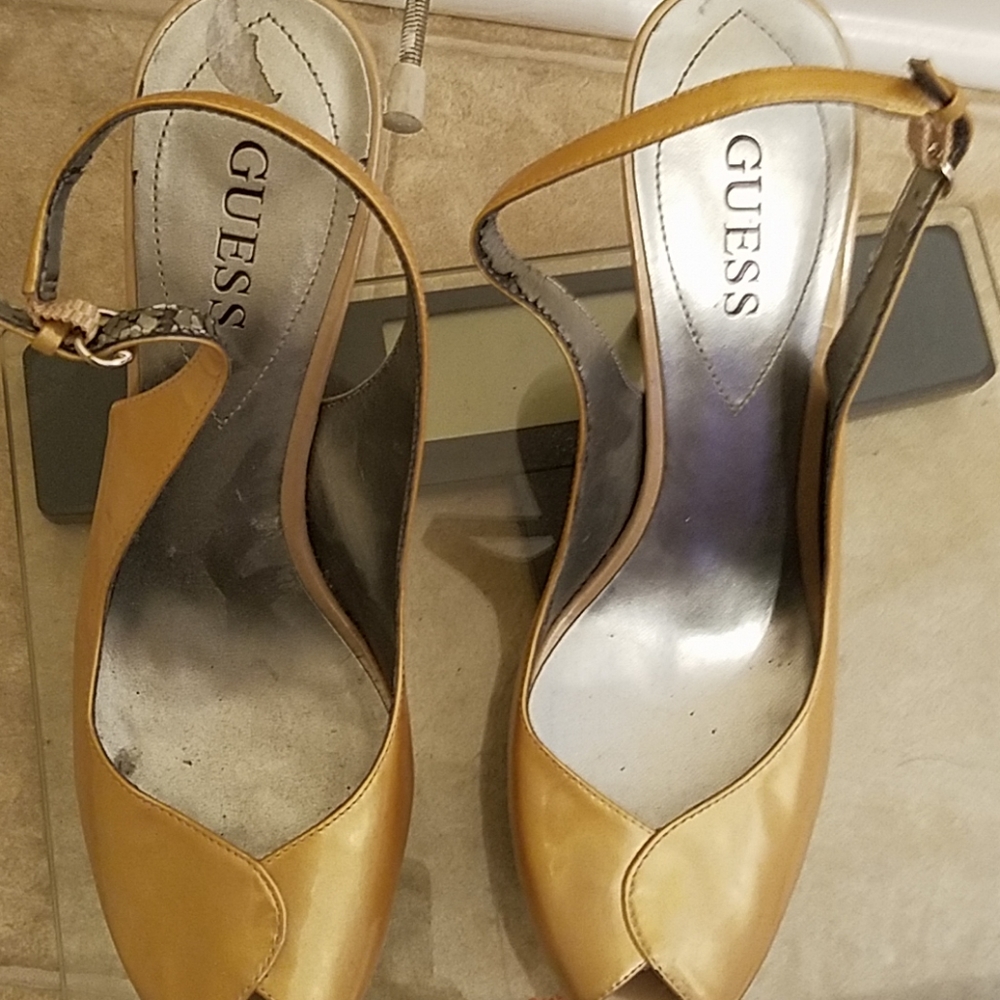 Gold heels